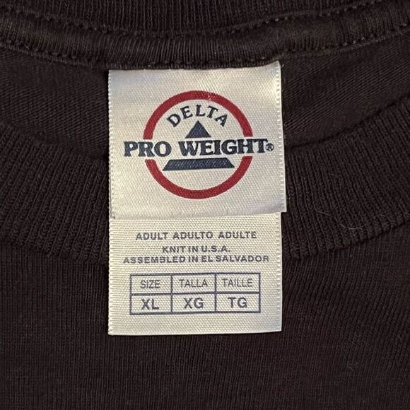 ‘07 The Pedigree Adoption Drive ‘Dogs Rule’ Black Graphic Tee Shirt / Size XL - Picture 5 of 5